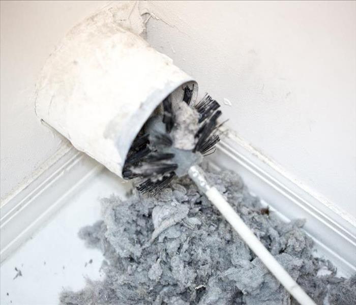 whisk cleaning clogged dryer vent