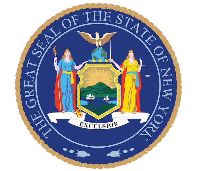 The great seal of the state of New York